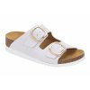 Scholl ILARY 2 STRAPS - dámské domácí pantofle barva bílá (Velikost 38)