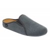 Scholl FELCE- zdravotní pánská domácí obuv barva šedá (Velikost 43)