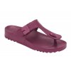 Scholl BAHIA FLIP FLOP - dámské zdravotní žabky barva vínová (Velikost 36)