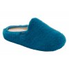 Scholl MADDY - zdravotní dámská domácí obuv barva zeleno modrá (Velikost 39)