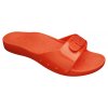 Scholl SUN  BIOMECHANICS - dámské zdravotní pantofle barva červená (Velikost 41)