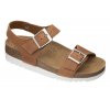 Scholl FILIPPA - dámské zdravotní sandále barva hnědá (Velikost 38)