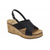 Scholl SABAUDIA -  dámské zdravotní sandále barva černá (Velikost 40)