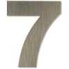 Nerezové domovní číslo 7 se závitem - Arial