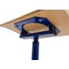 Formschale Buche Natur Roll Blau detail