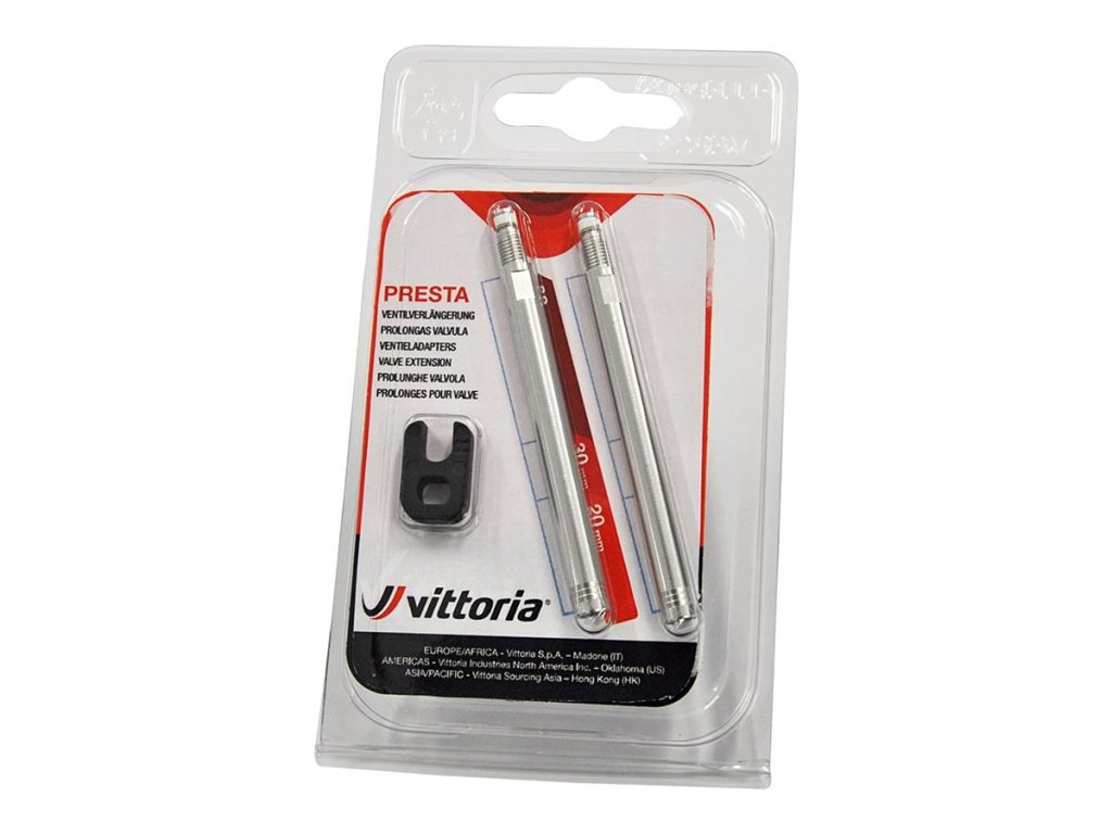 230317 vittoria valve extension 60 mm blister 2 pcs in alu spanner