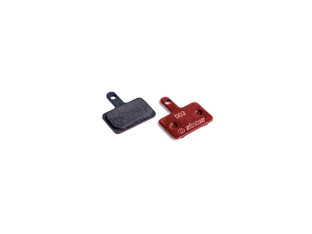 251938 sinter brzdove desticky shimano b type red