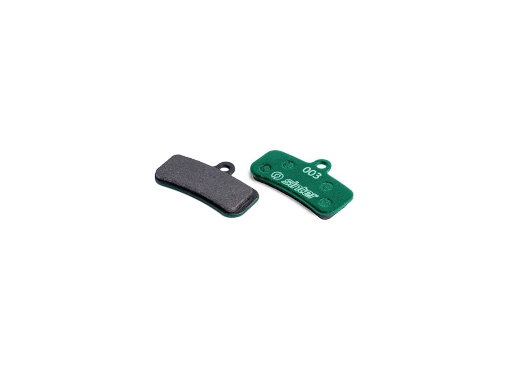 263968 sinter brzdove desticky shimano d type green