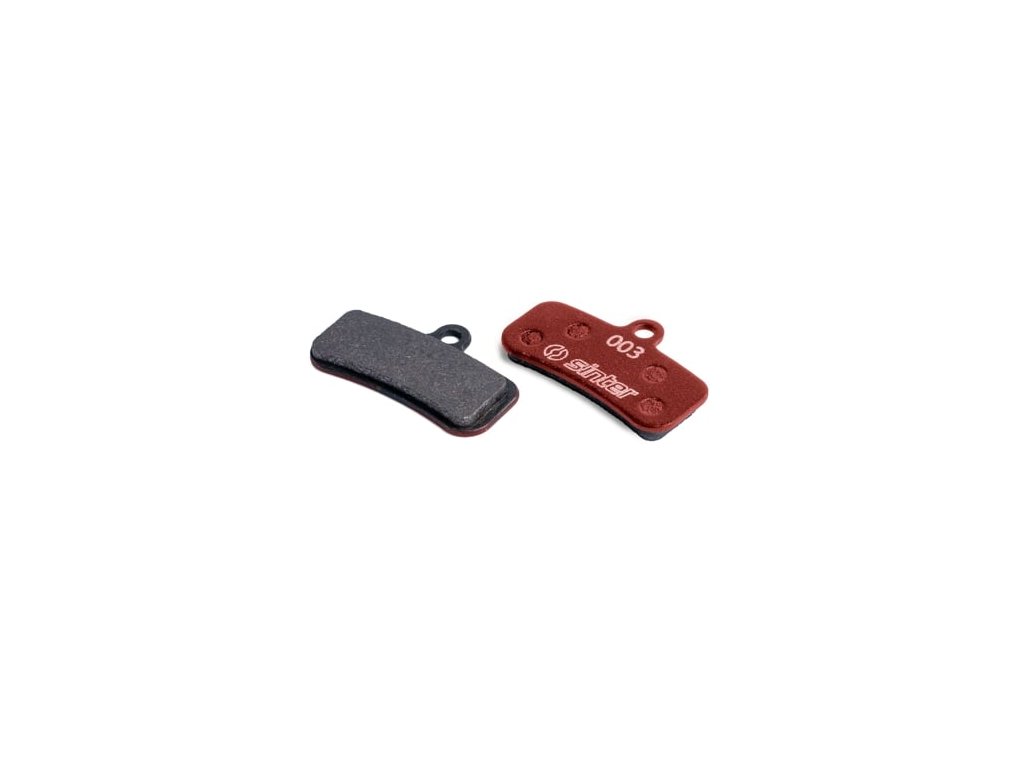254362 sinter brzdove desticky shimano d type red