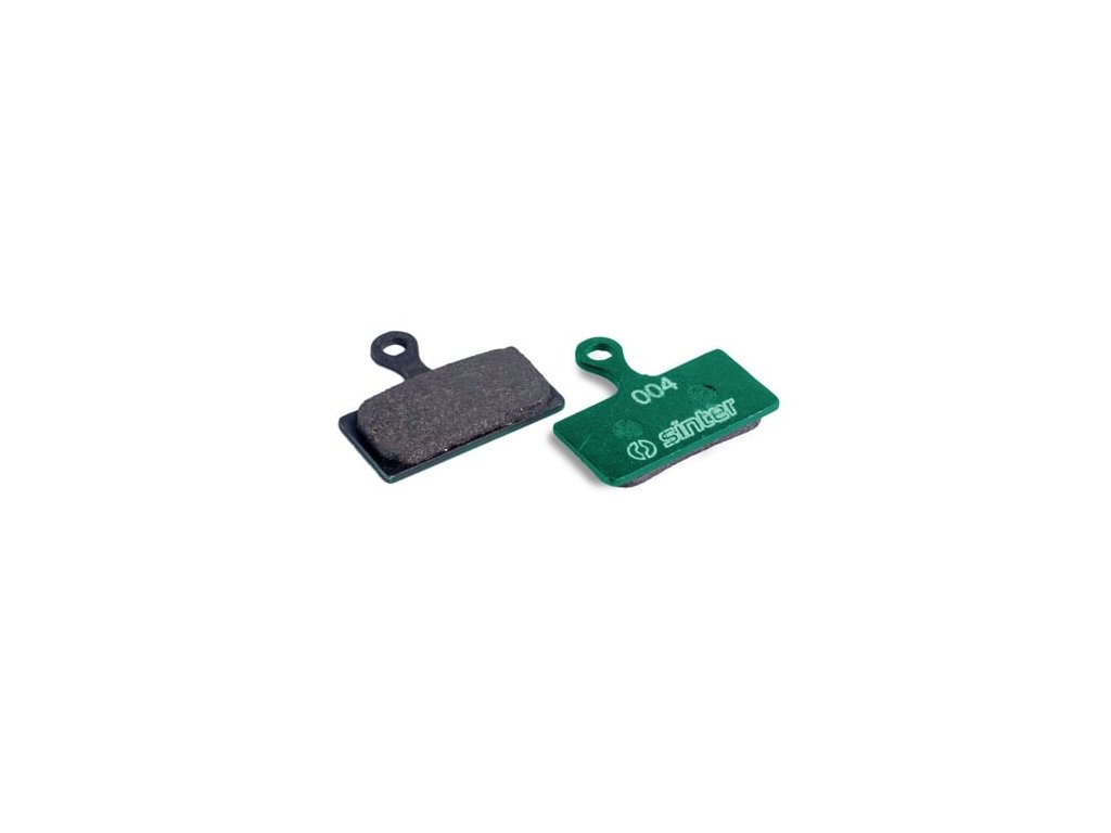 254356 sinter brzdove desticky shimano g type green