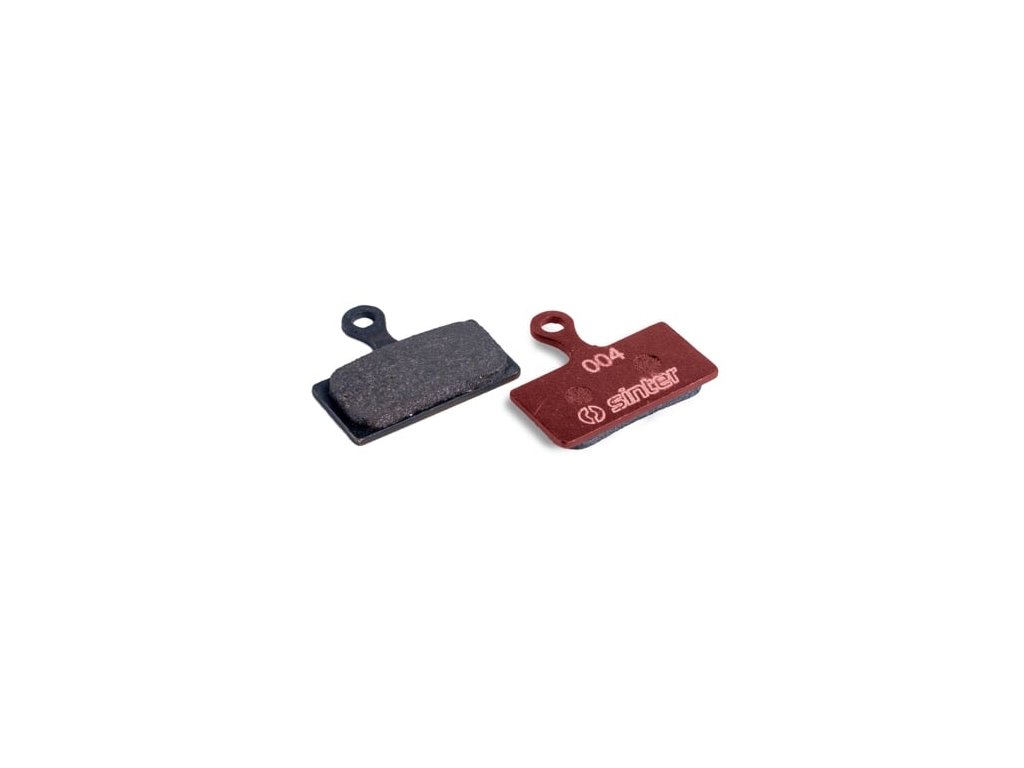 258313 sinter brzdove desticky shimano g type red