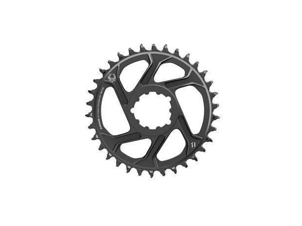 255166 sram cr x sync eagle 34t dm 6 offset blk