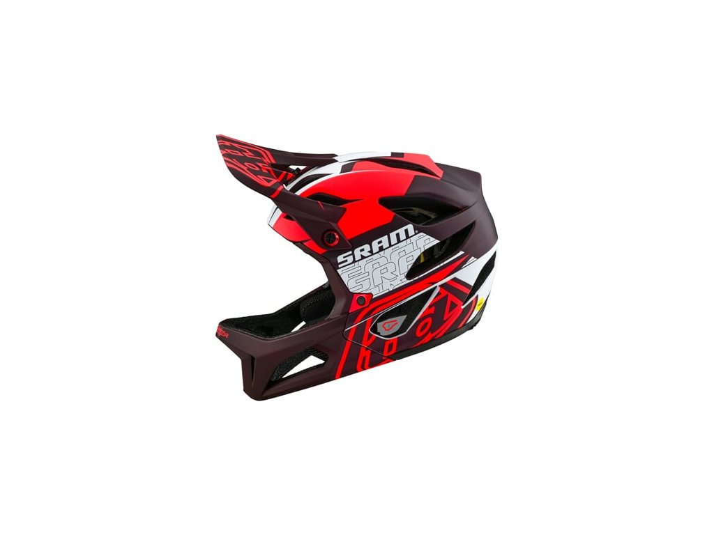 TLD HELMA STAGE MIPS SRAM VECTOR RED M-L (Farba Red, Veľkosť M-L)