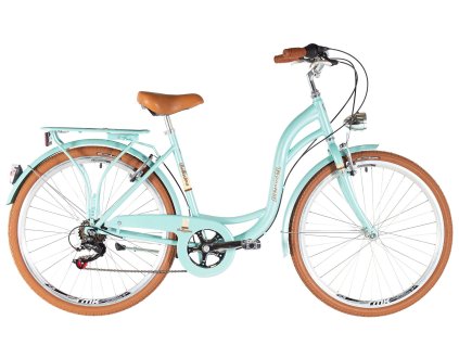 Kolo Kenzel Bellissima Royal 6spd 2024 (Barva béžová, Velikost rámu 46 cm, Průměr kol 26”)
