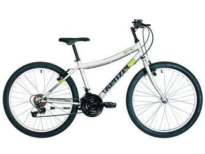 Kolo Kenzel Compact RF24 boy 2024 (Barva šedá, Velikost rámu 38 cm, Průměr kol 24”)