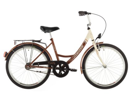 Kolo Kenzel Monika Ceremony 1spd 2024 (Barva hnědá, Velikost rámu 43 cm, Průměr kol 24”)