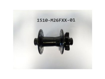 218638 f hub m26 f 14gx28hx100 15mm blk 6 blt disc w o logo w o cnc w o qr