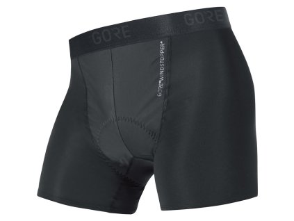 224758 gore c3 ws base layer boxer shorts black s
