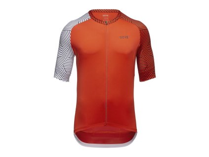 224938 gore c5 jersey fireball white l