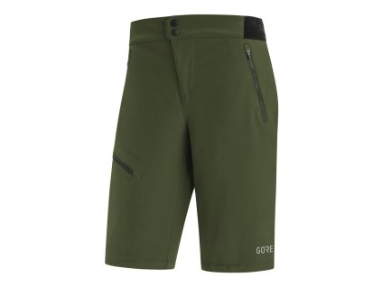 225181 gore c5 women shorts utility green 34