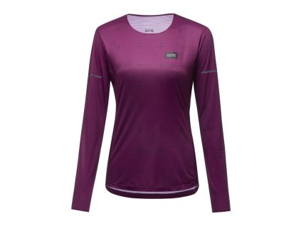 225394 gore contest long sleeve tee womens process purple 38
