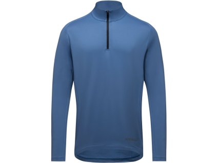225796 gore everyday mid 1 4 zip mens cargo blue xl