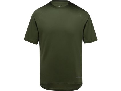 225811 gore everyday solid shirt mens utility green s