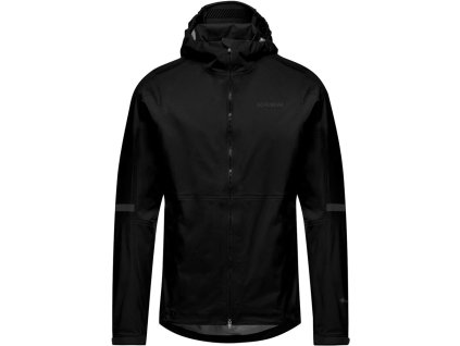 230737 gore lupra gore tex hooded jacket mens black m