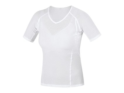 226513 gore m women base layer shirt white 38