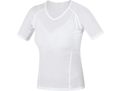 226624 gore m women base layer shirt white 36