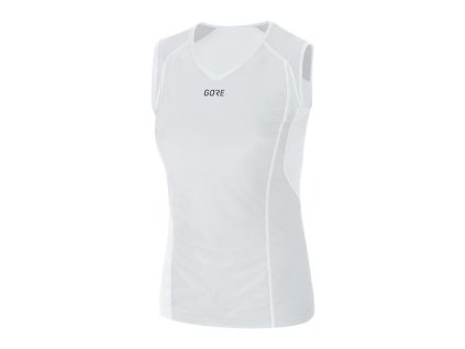 226576 gore m women gore windstopper base layer sleeveless shirt light grey white 34