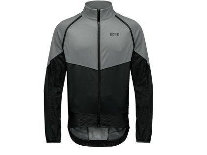 226876 gore phantom jacket mens lab gray black l