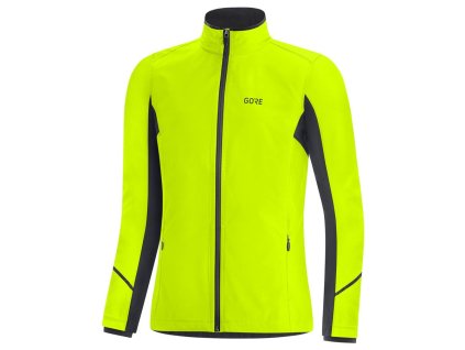 227098 gore r3 women partial gore tex infinium jacket neon yellow black 40