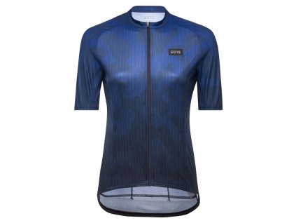 227239 gore rain camo jersey womens orbit blue 38