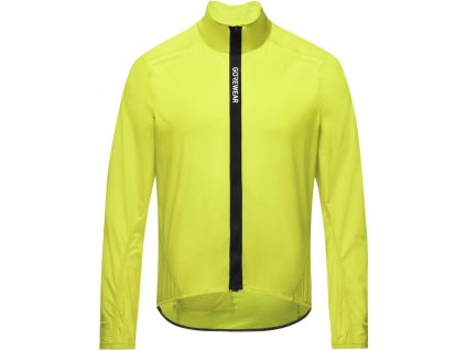 230803 gore spinshift windbreaker mens lime yellow s
