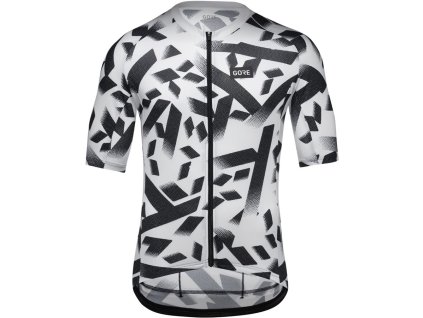 227455 gore spirit signal camo jersey mens black white m