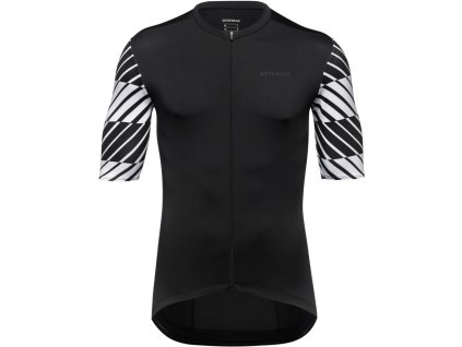 230914 gore swiftride optical jersey mens black white m