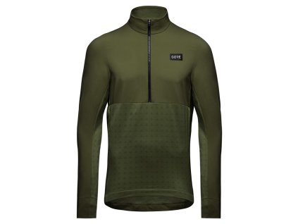 227656 gore trailkpr hybrid 1 2 zip mens utility green l