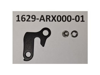 228421 r dropout arx bracket al 7075 bk w o bolt