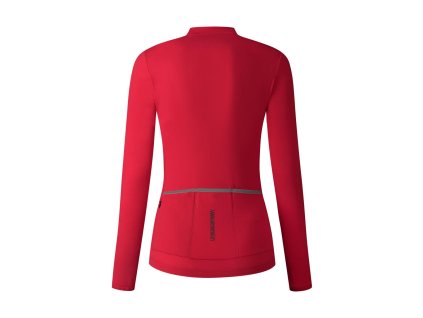 Dres dámsky KAEDE THERMAL LONG červený (Veľkosť S)