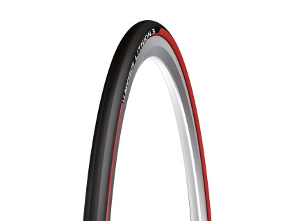 165793 plast lithion3 700x23c 23 622 60tpi 225g cerveny pas skladaci