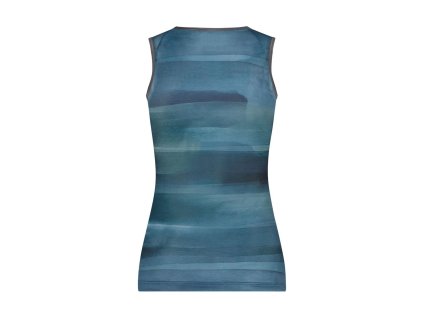 175456 tricko damske vertex prima sl base layer printed aurora zelene vel l