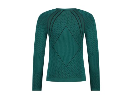 175954 tricko spodne vertex long base layer zelene vel s m