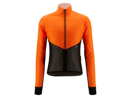 Bunda SANTINI Redux Lite Orange Fluo - S (Veľkosť S)