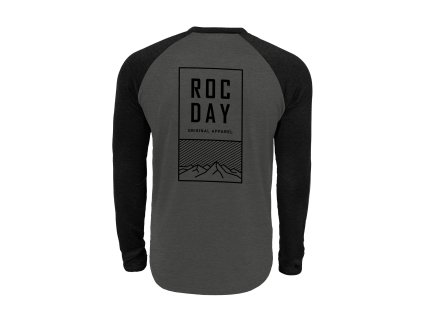Dres s dlhým rukávom  ROCDAY Stage Black/Grey - XS (Veľkosť XS)
