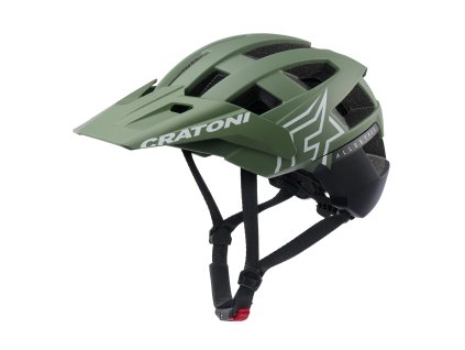Helma CRATONI AllSet Pro Khaki/Black Matt - XS/S (52-57 cm) (Veľkosť XS)