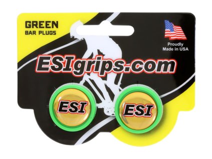 239995 koncovky do riadidiel esi green