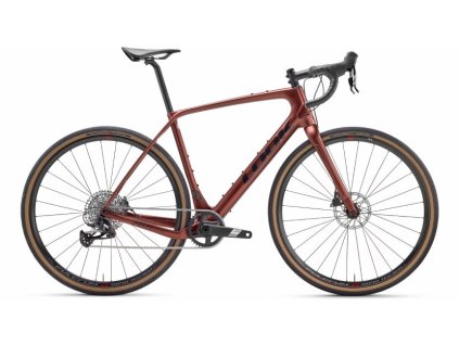LOOK 765 Gravel Disc Red Dust Metallic Satin Apex 1X12 Shimano Wh-RS 370 - XS 2025 (Veľkosť XS)