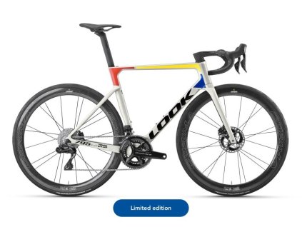 LOOK 795 Blade 2 RS Dura Ace Di2 Iconic Platinum White / Corima WS Evo - L 2025 (Veľkosť L)