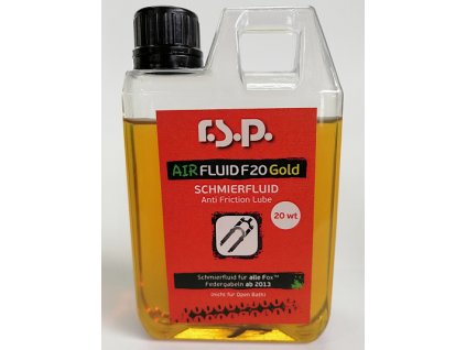237088 mazivo rsp air fluid f20 gold 250ml